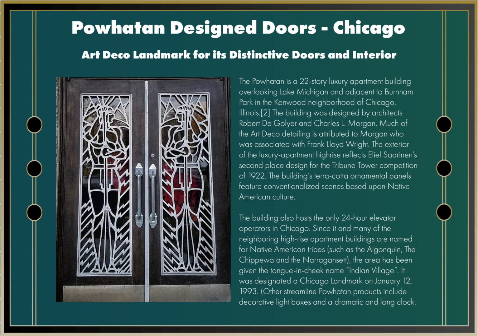 Powhatan Designed Doors in Chicago
