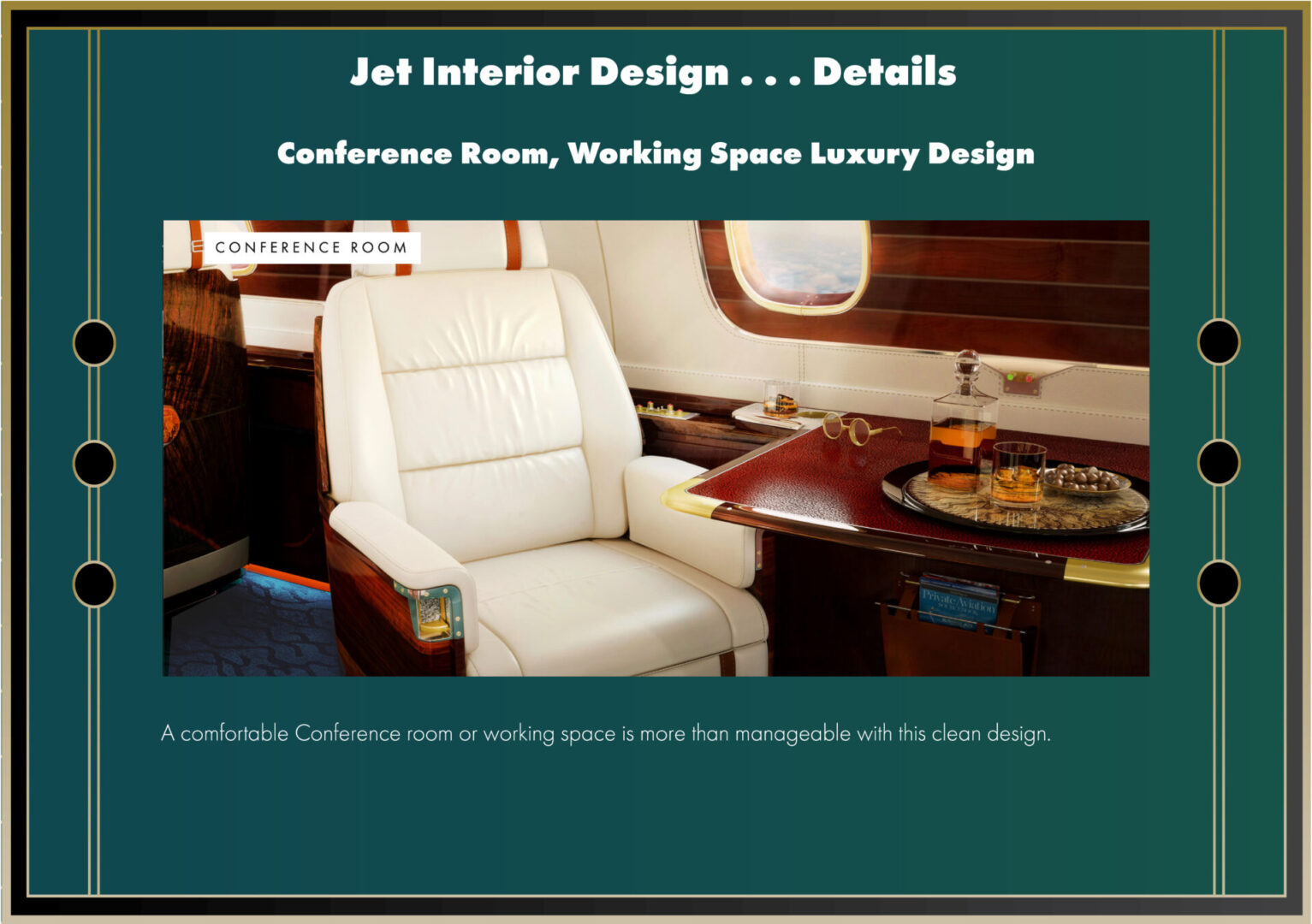 Jet Interior Design for a Conference Room