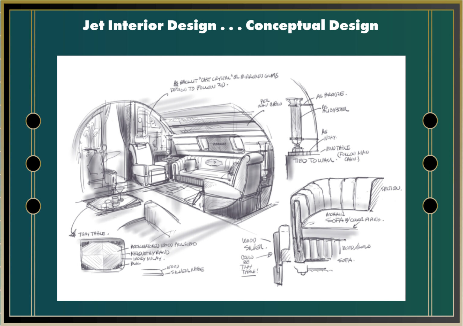 Jet Interior Design using Conceptual Design