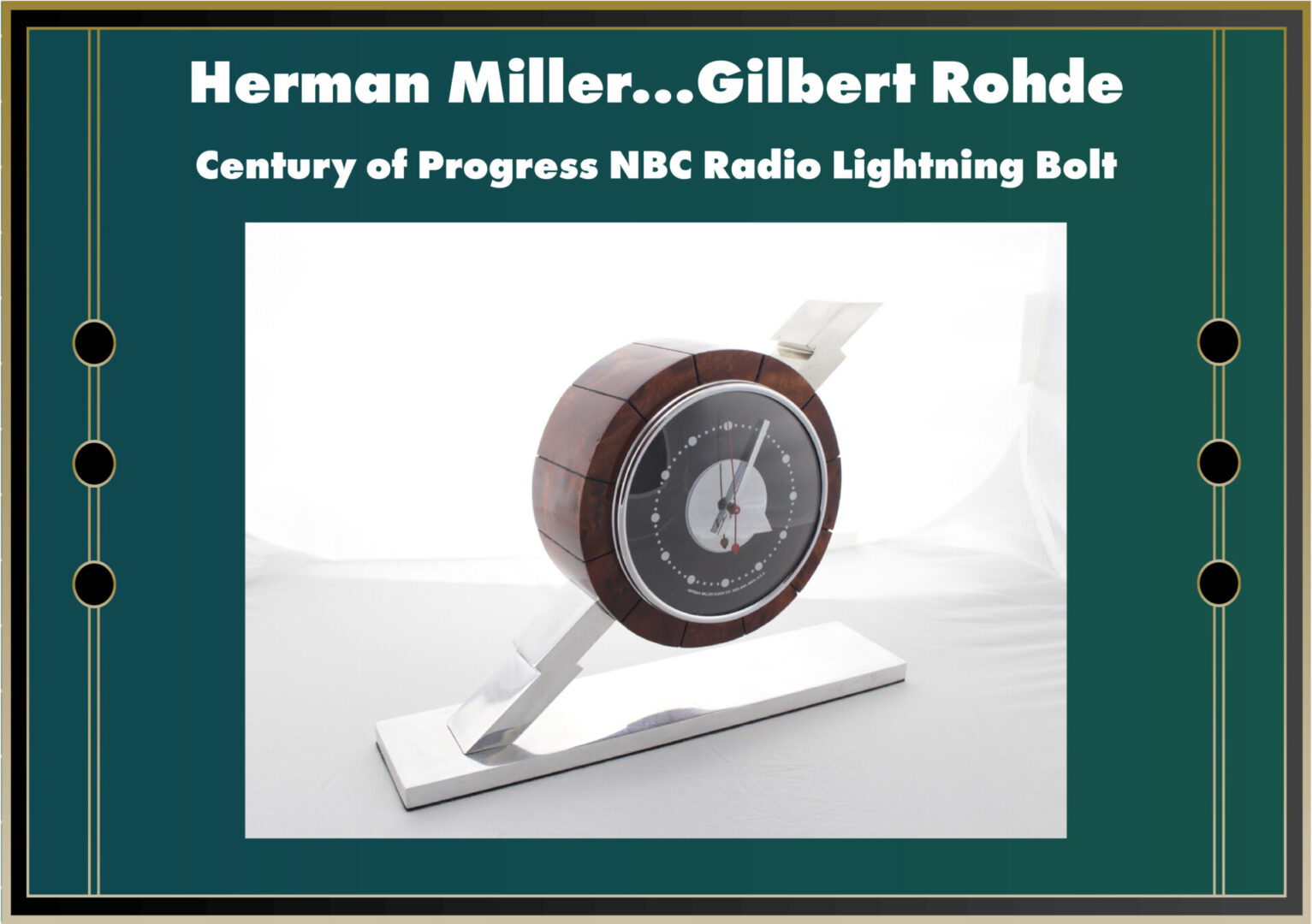 Century of Progress NBC Radio Lightning Bolt