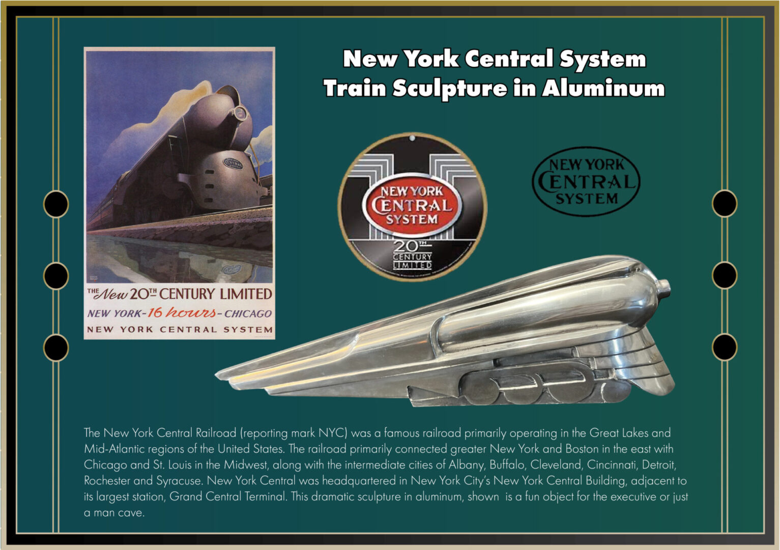 New York Central System Aluminum Train