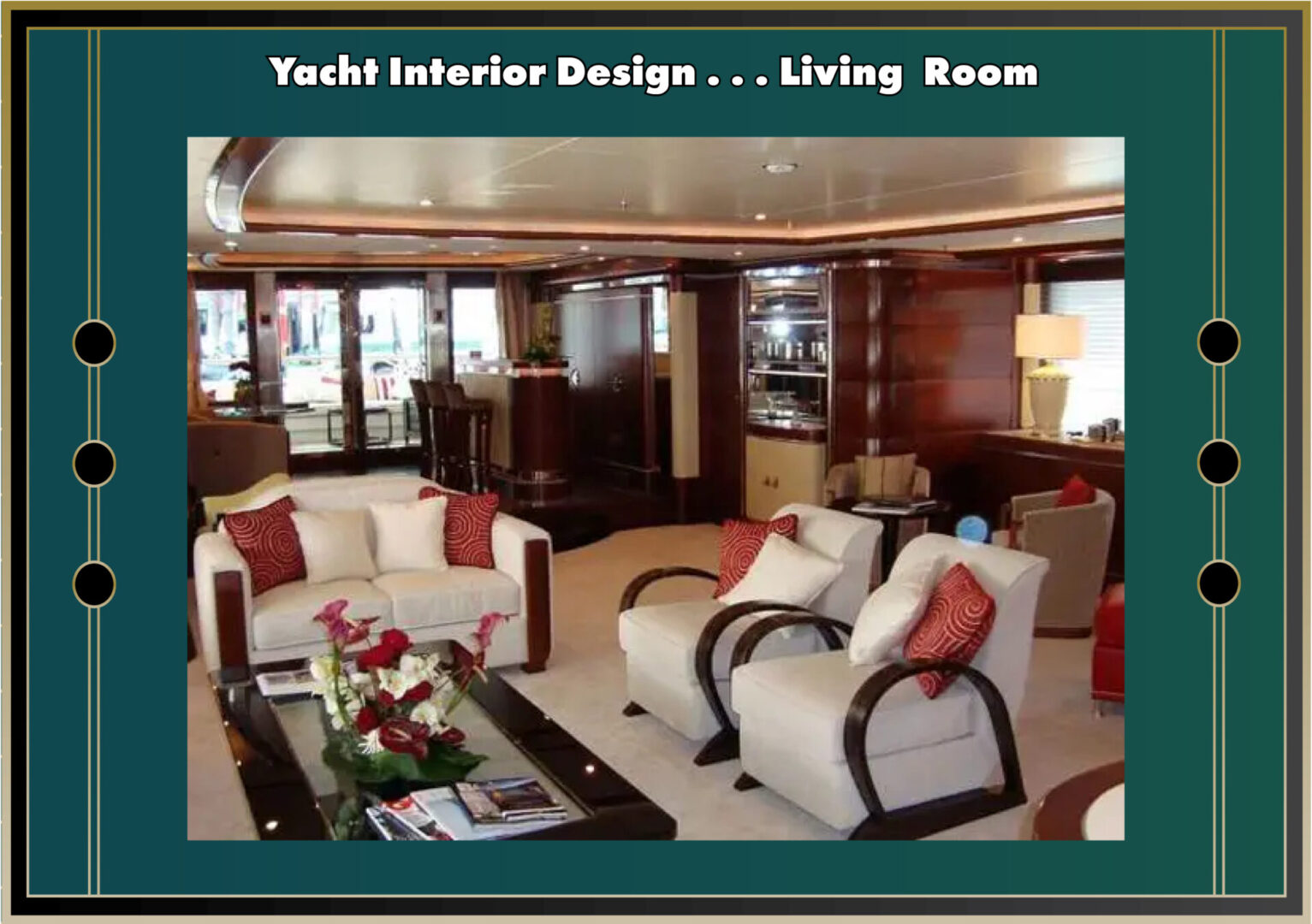 Yacht Interior Design Living Room