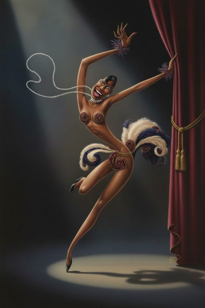 Josephine Baker Airbrush 2